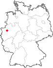 Karte Herten, Westfalen